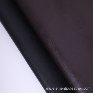 ECO Friendly Black Elastic Water Based PU Leather